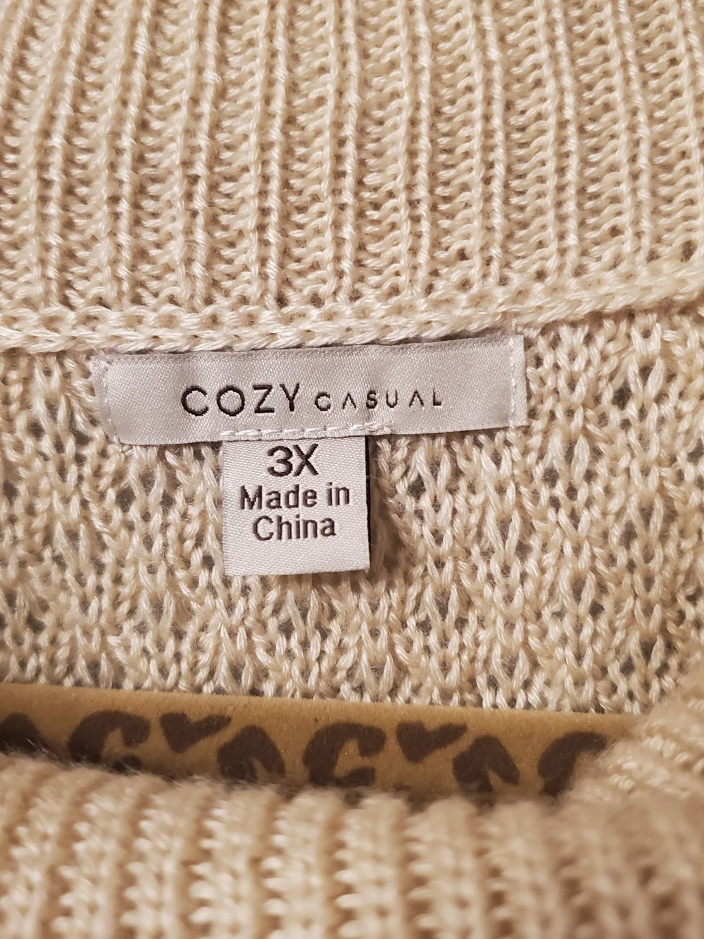 Cozy Cream Cable Knit Cowl Turtleneck Sweater